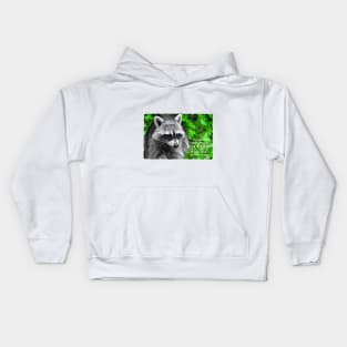 Corona mascot - Raccoon Kids Hoodie